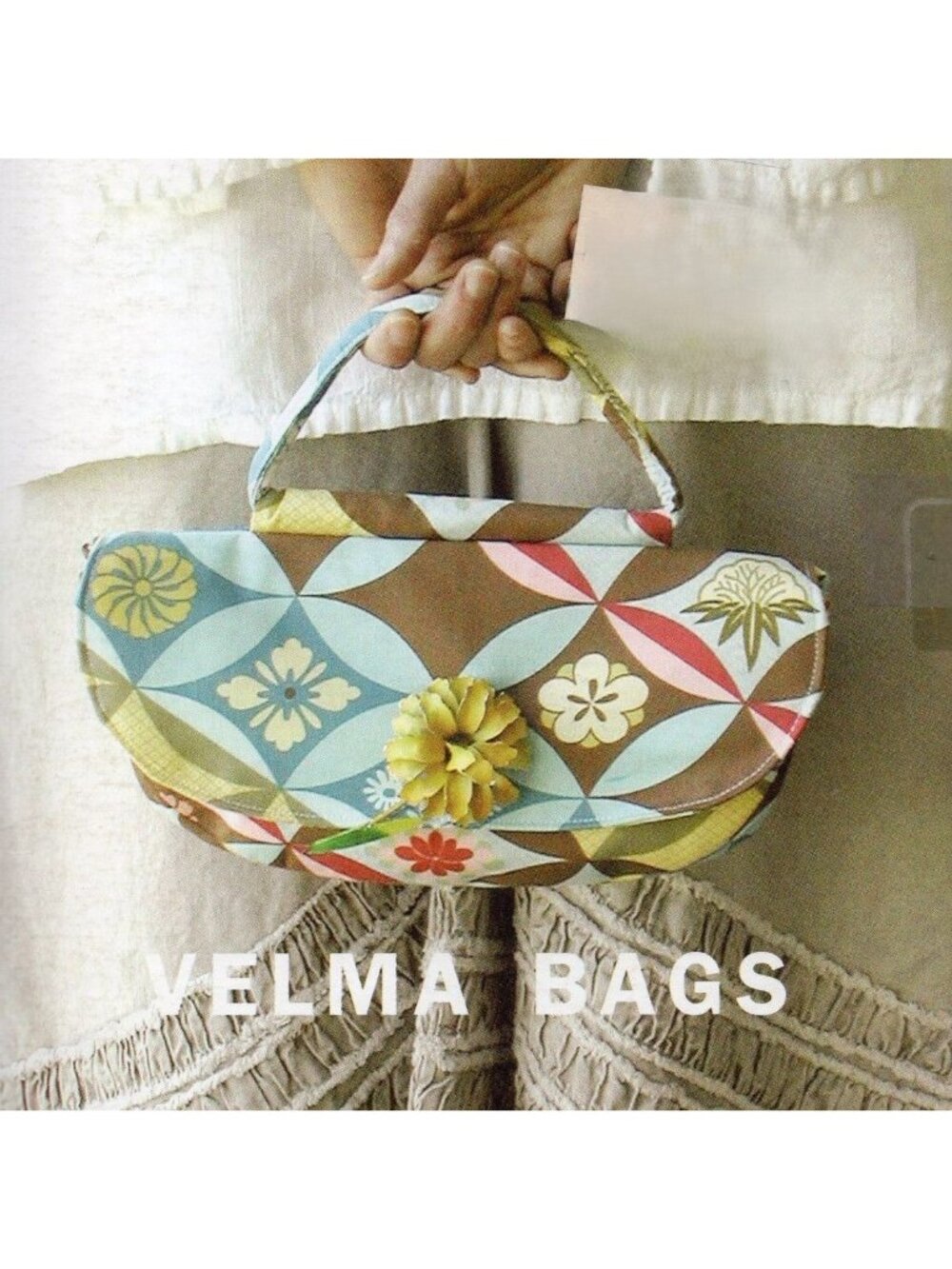 Velma Shoulder Bag & Handbag Sewing Pattern Amy Butler AB015VB Uncut